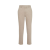 Pantalon coupe droite coton beige