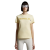 T-shirt col rond jersey coton jaune logo Moncler