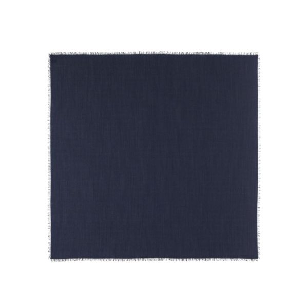 Grand carré saint laurent jacquard bleu noir
