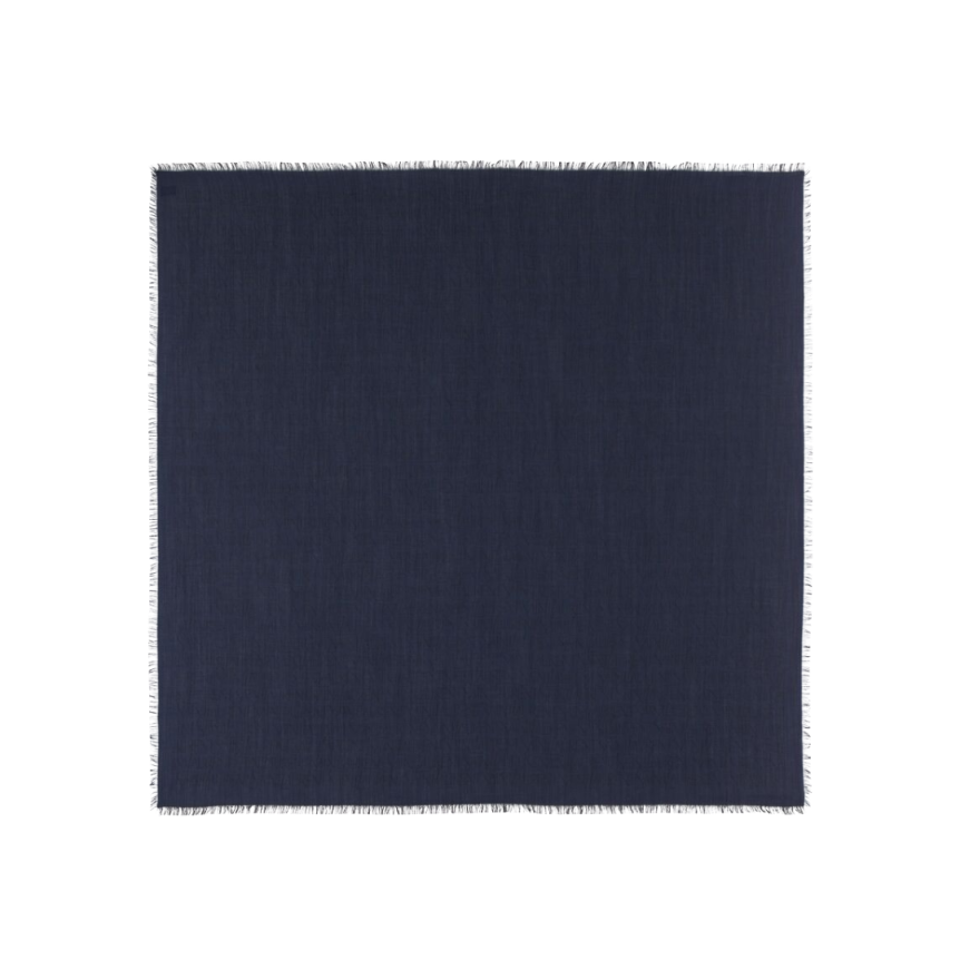 Grand carré saint laurent jacquard bleu noir