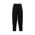 pantalon motard coupe fuselée coton noir