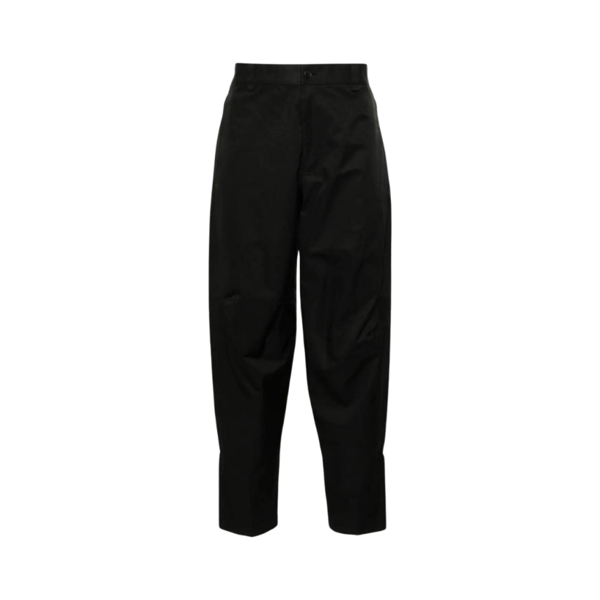pantalon motard LANVIN coupe fuselée coton noir