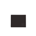 Portefeuille monnaie Arrows cuir noir logo flèche noir