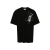 T-shirt coton noir dos motif Arrow scan téléphone