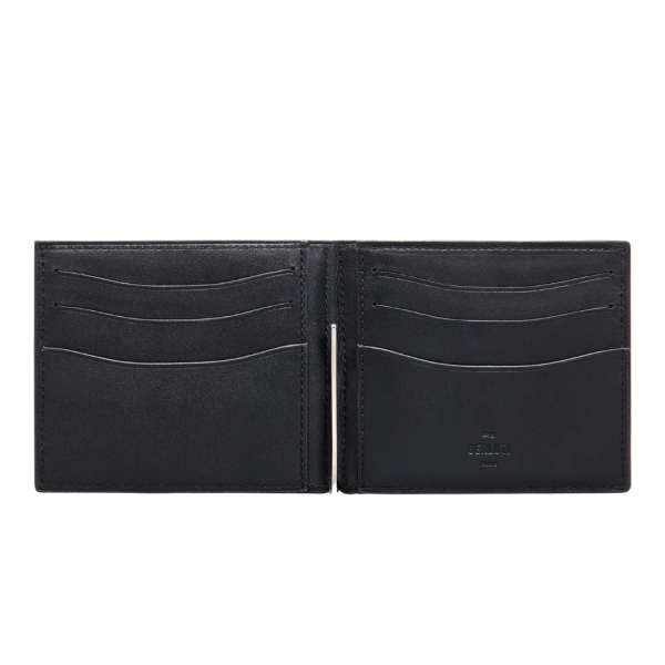 Portefeuille BERLUTI Cuir Venezia Scritto marron