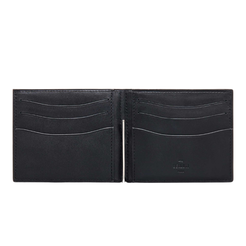 Portefeuille BERLUTI Cuir Venezia Scritto marron