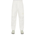 Pantalon GHOST PIECE cargo toile coton blanc