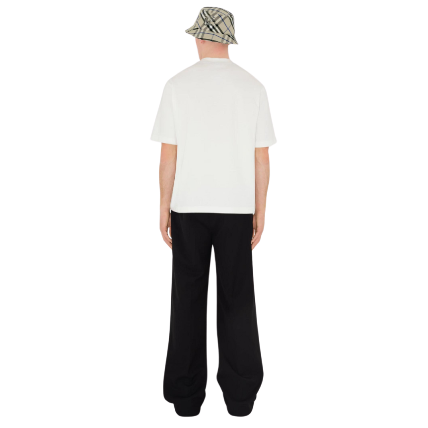 Bob à carreaux BURBERRY en coton mélangé check bleu Equestrian Knight