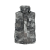 Gilet matelassé Dissolving Grid Camo gris