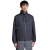 Veste zippée Ischiator nylon noir poche logo cuir