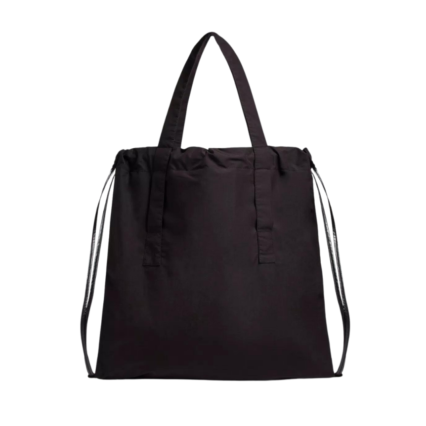 Tote bag MONCLER Sac cabas nylon noir Moncler Grenoble blanc