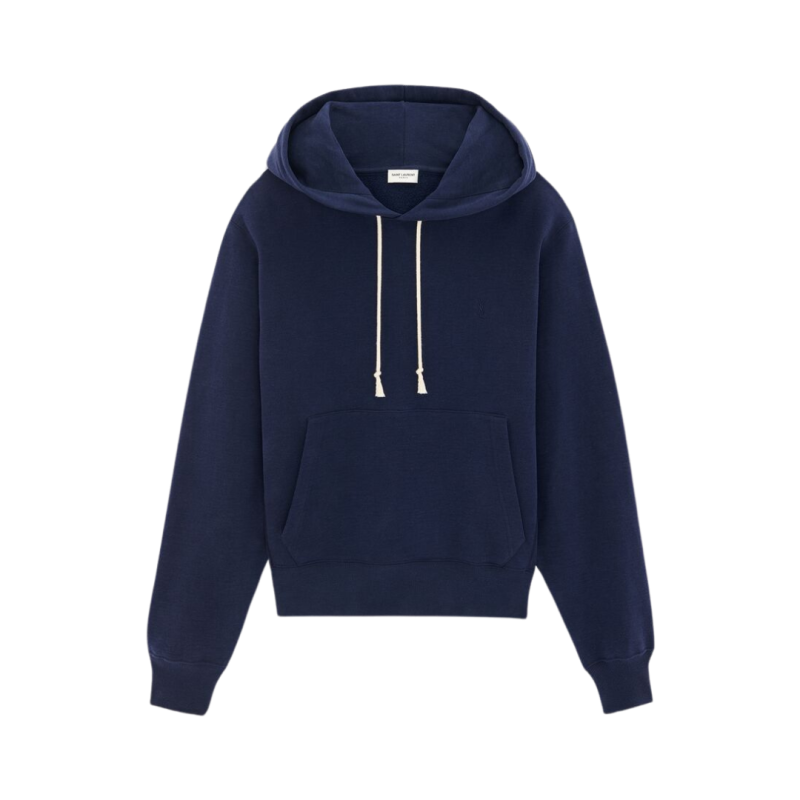 Hoodie Cassandre coton bleu...