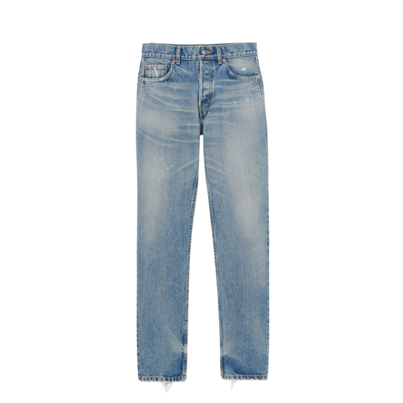 jean relaxed coton denim...