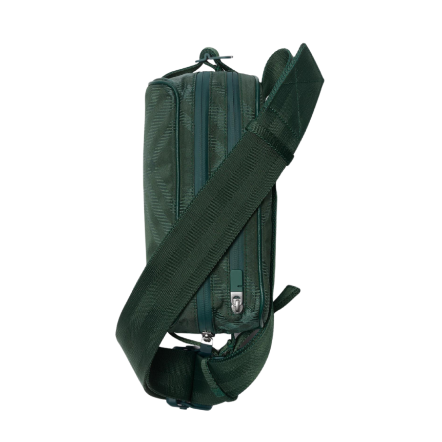 Sac Banane BURBERRY nylon check carreaux vert jacquard