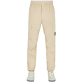 Pantalon Cargo coton léger camel bas élastique