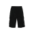 Bermuda Cargo Chrome coton noir poches lentille