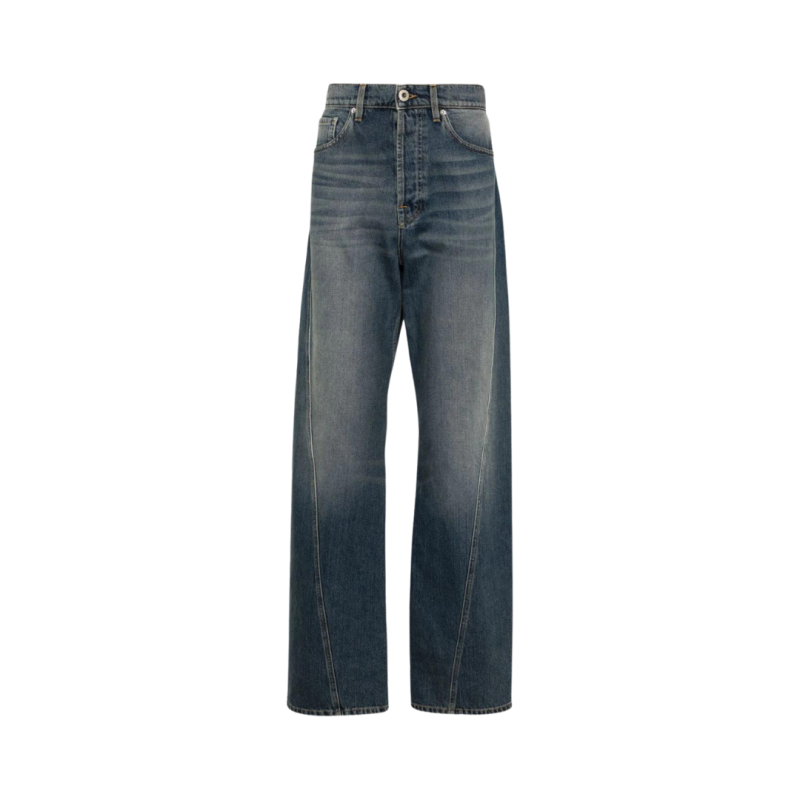 jean droit coton denim bleu...