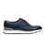 Sneaker Fast Track Cuir denim chiaro bleu