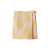 Jupe Kilt laine check rose jaune