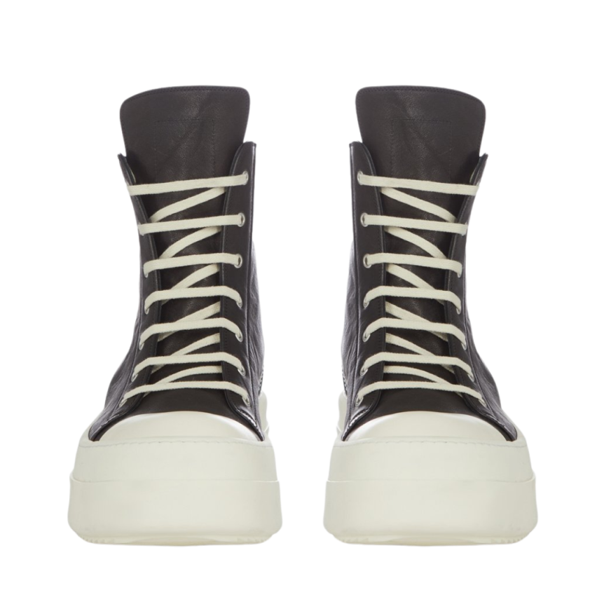 Sneakers RICK OWENS LIDO RUNWAY MEGA BUMPER Black Milk