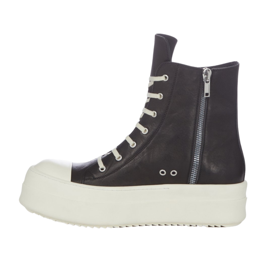 Sneakers RICK OWENS LIDO RUNWAY MEGA BUMPER Black Milk