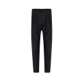 Pantalon coton noir ceinture élastique