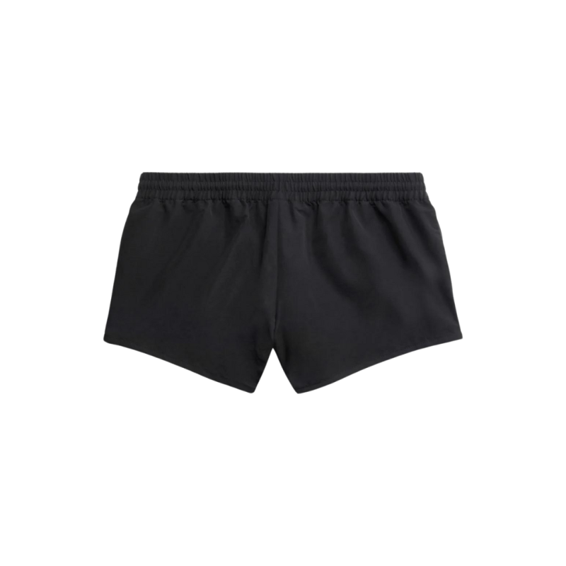 Short running court nylon noir