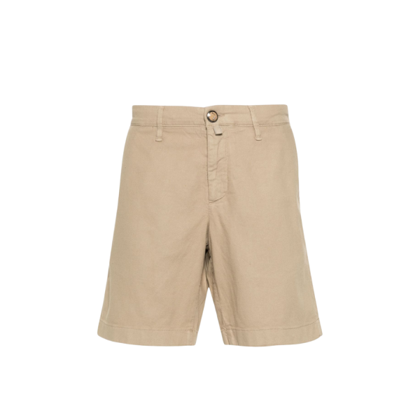 Bermuda JACOB COHEN Paul coton lin beige