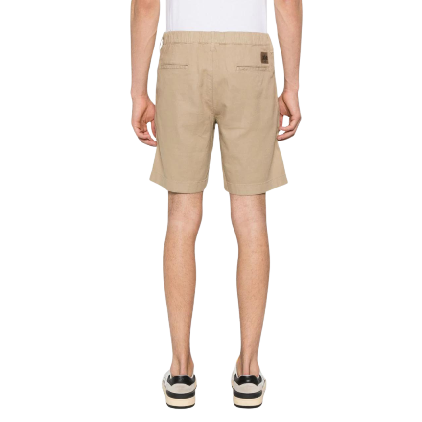 Bermuda JACOB COHEN Paul coton lin beige