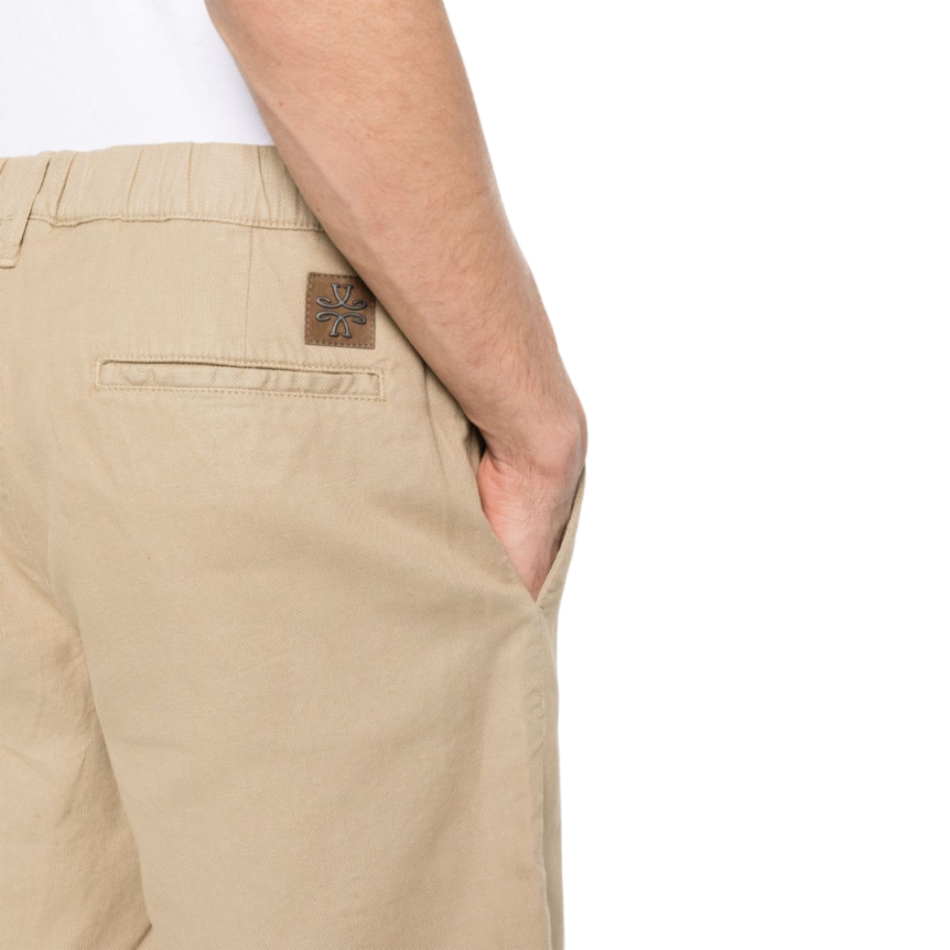 Bermuda JACOB COHEN Paul coton lin beige