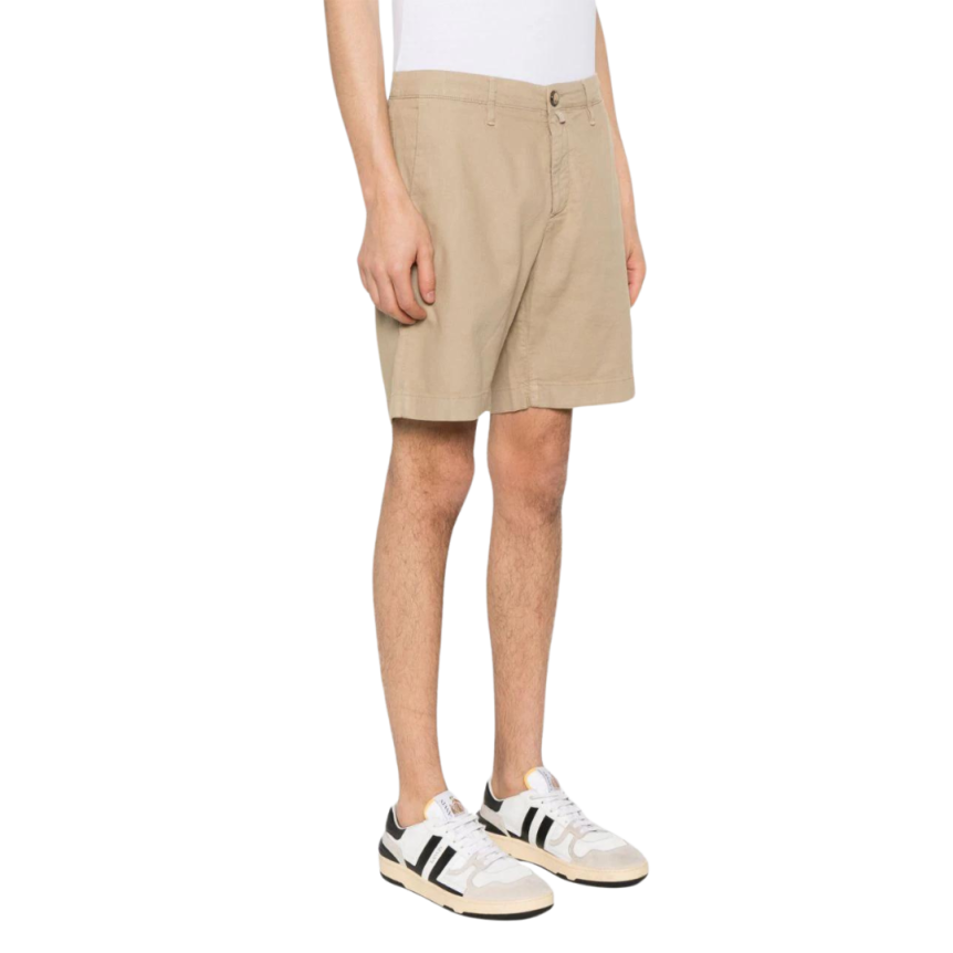 Bermuda JACOB COHEN Paul coton lin beige