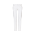 Jeans Skinny denim stretch coton blanc plaque