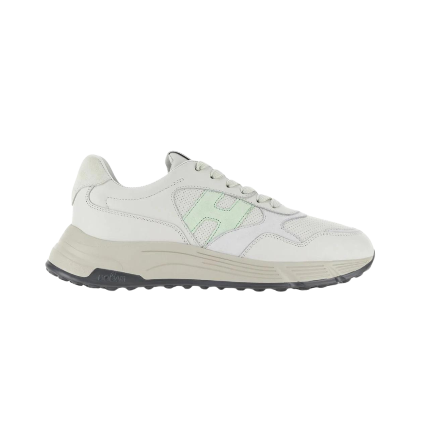 HOGAN baskets Hyperlight à empiècements daim gris vert clair