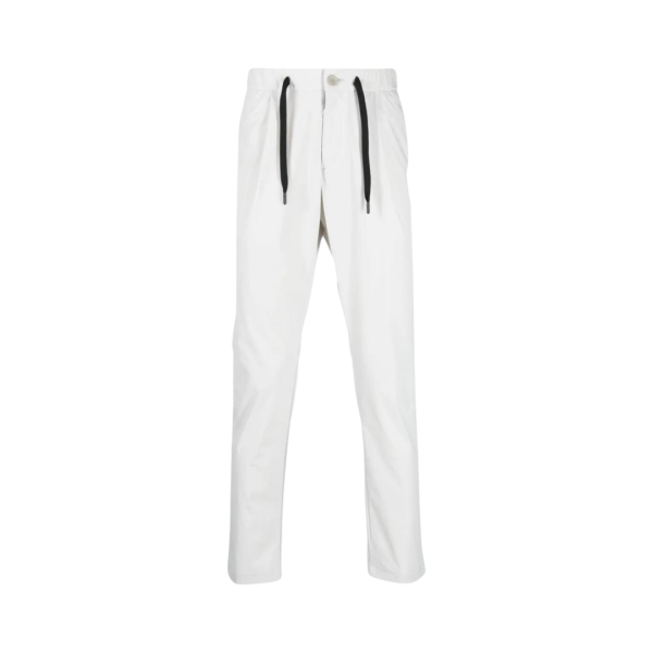 pantalon court HERNO nylon gris lien de resserrage