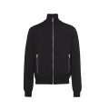 Veste réversible col montant zippée laine Re-Nylon noir