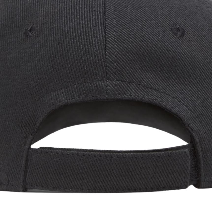 Casquette de baseball FENDI coton noir FF noir