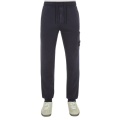 Pantalon de jogging cargo en molleton de coton bleu marine