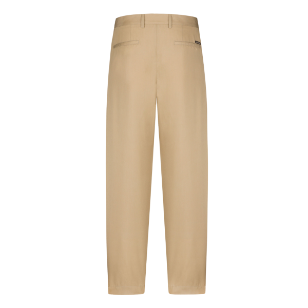 Pantalon sport SOLCE GABBANA popeline coton drill beige