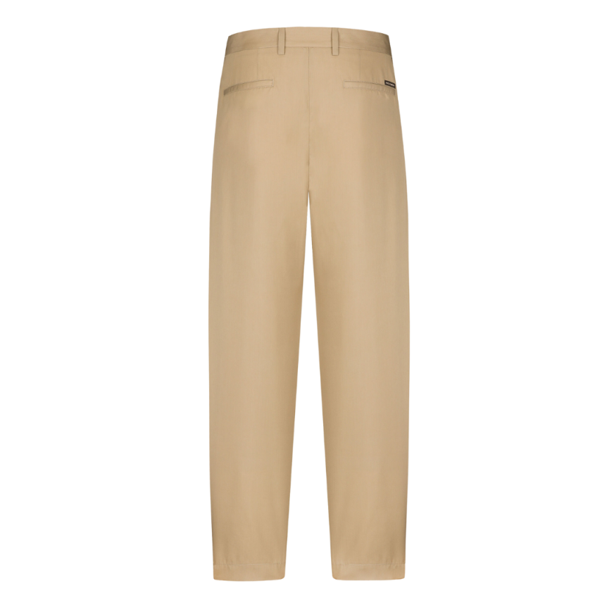 Pantalon sport SOLCE GABBANA popeline coton drill beige