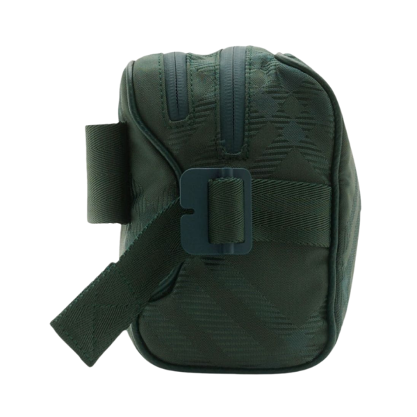 sac bandoulière BURBERRY carreaux jacquard nylon kaki