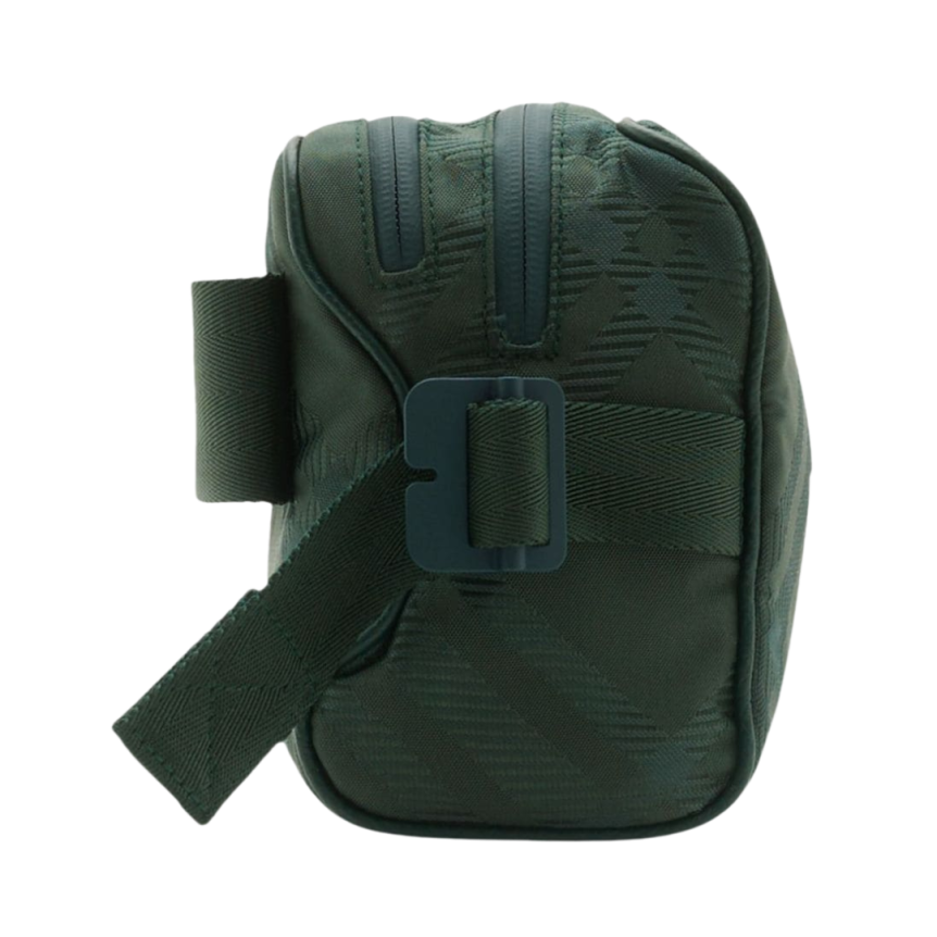 sac bandoulière BURBERRY carreaux jacquard nylon kaki