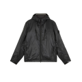 Blouson à capuche nylon recyclé noir Pertex®