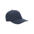 Casquette baseball coton bleu marine logo brodé