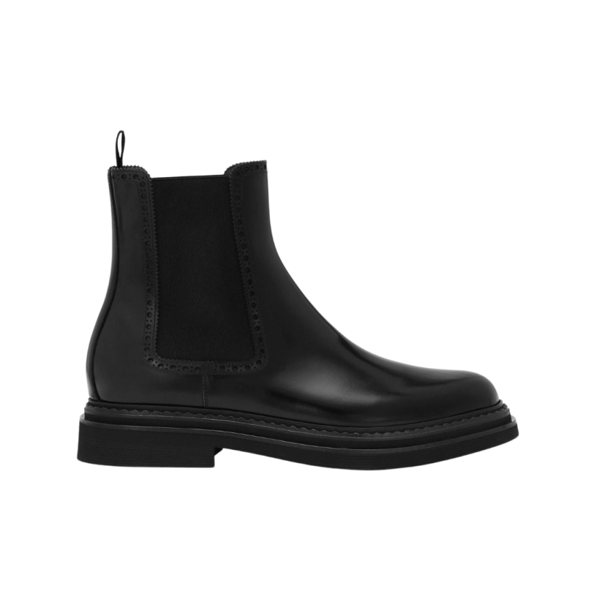 Bottines Boots DOLCE & GABBANA Day Classic cuir veau brossé noir