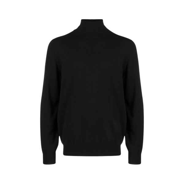 Pull col roulé BRUNELLO CUCINELLI cachemire noir