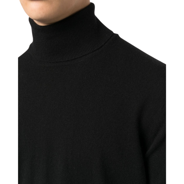 Pull col roulé BRUNELLO CUCINELLI cachemire noir