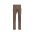 Pantalon chino slim Bobby coton marron