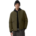 Blouson zippé Boswell coton nylon kaki réversible matelassé