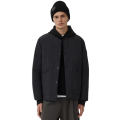 Blouson zippé Boswell coton nylon noir réversible matelassé