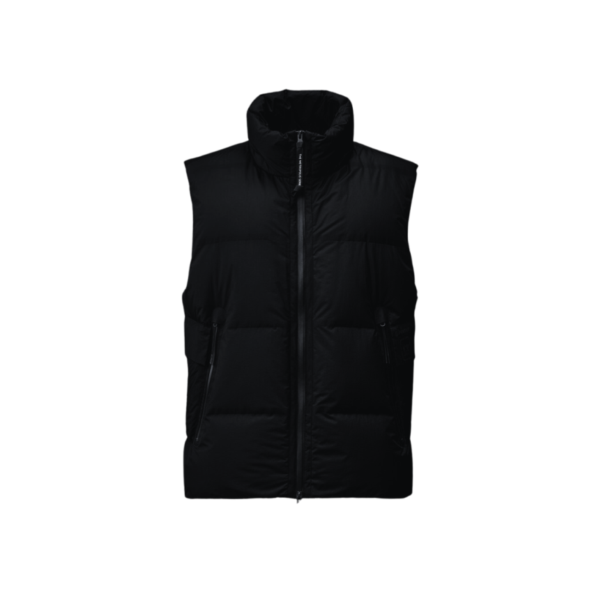 Gilet sans manche zippé CP COMPANY doudoune Metropolis Series noir